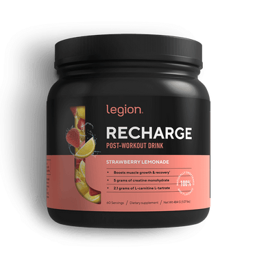 Legion Athletics Strawberry Lemonade Recharge Post-Workout BuiltAthletics